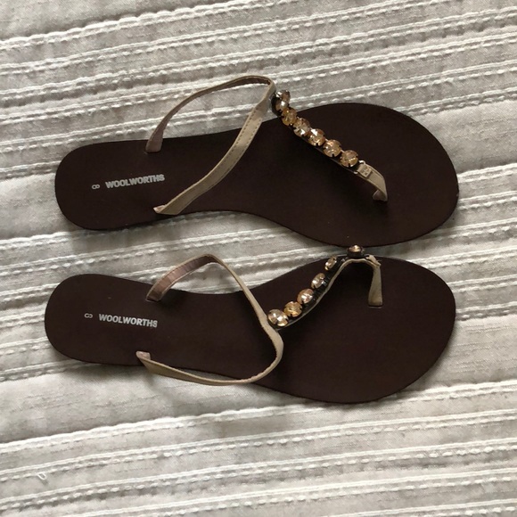 woolworths ladies flip flops